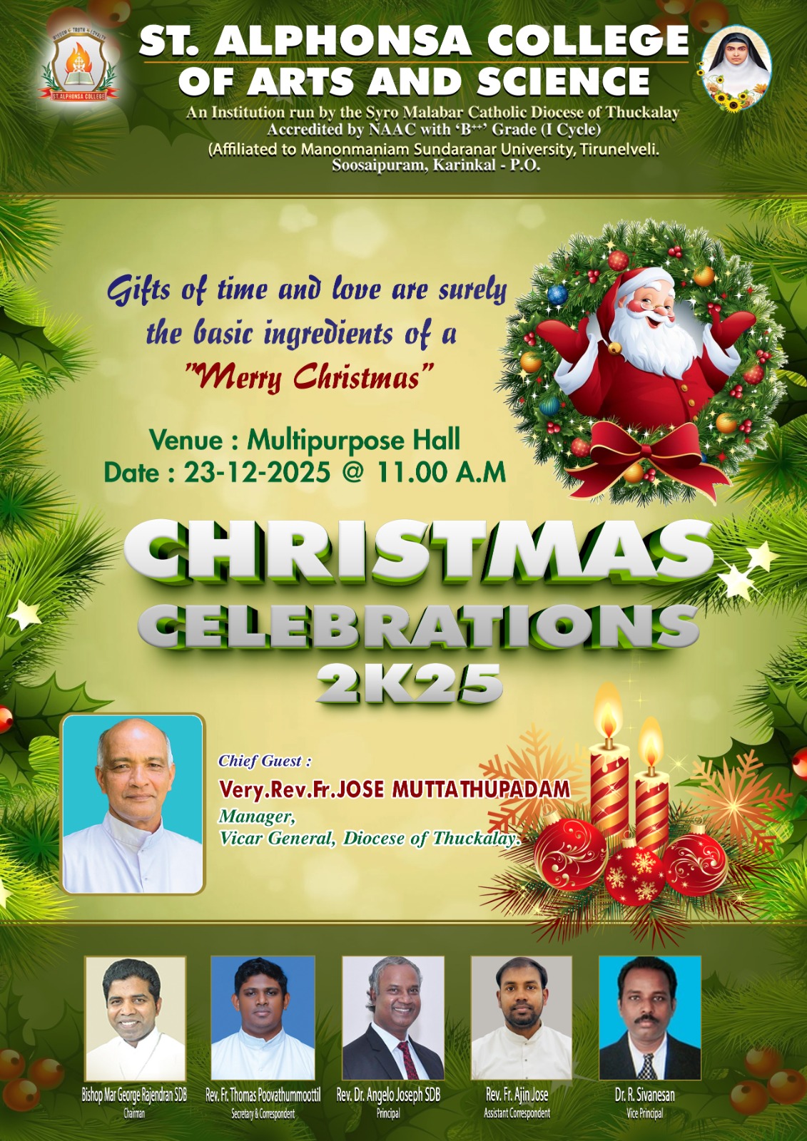 A Joyous Christmas Celebration 2K25